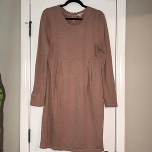 GAP Maternity Dress Pink Zipper Back